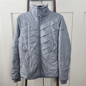 Columbia Womens Light Gray Kalediaslope II Jacket